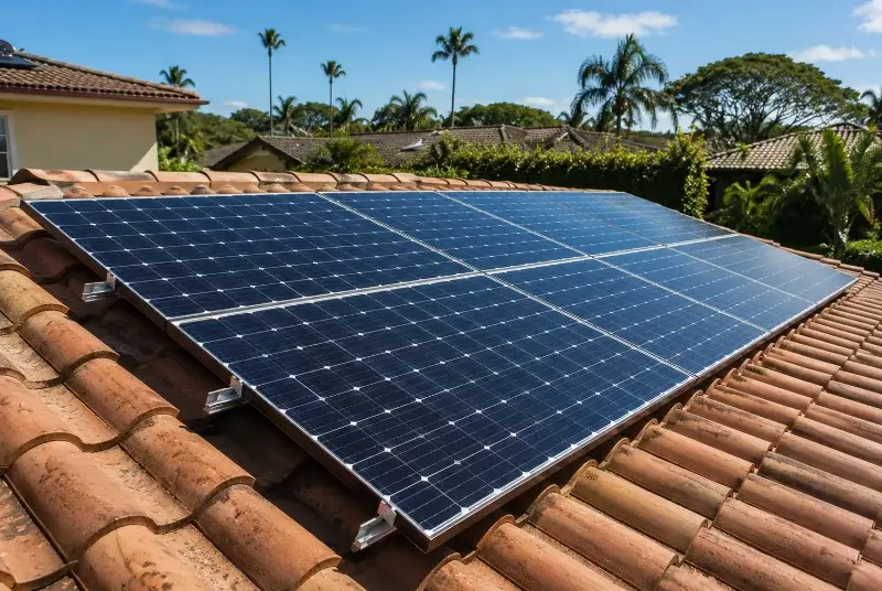 Installation de panneaux solaires en Var